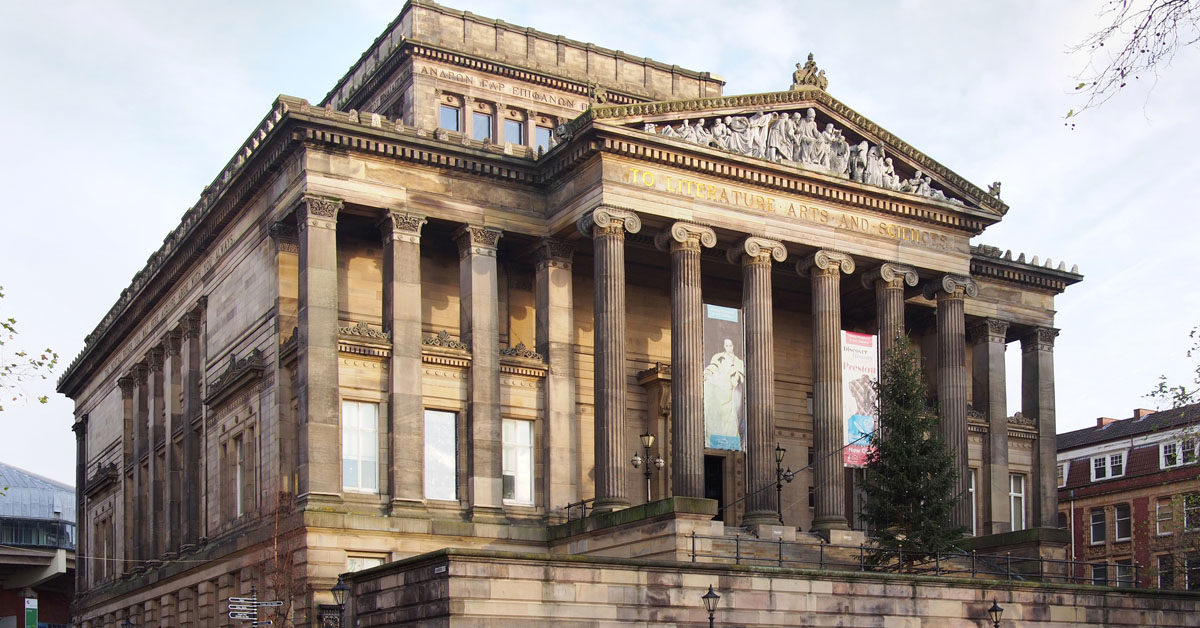 An image showing the Harris Museum in Preston