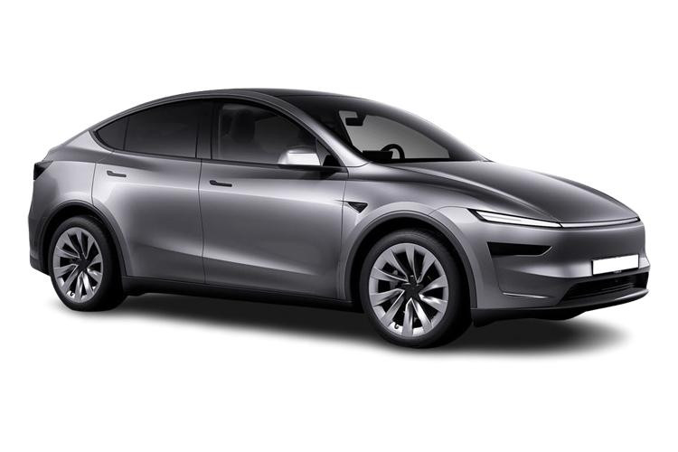 Sliver Tesla Model Y Car