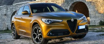 Golden Brown Alfa Romeo Stelvio