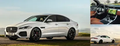 jaguar xf best saloon