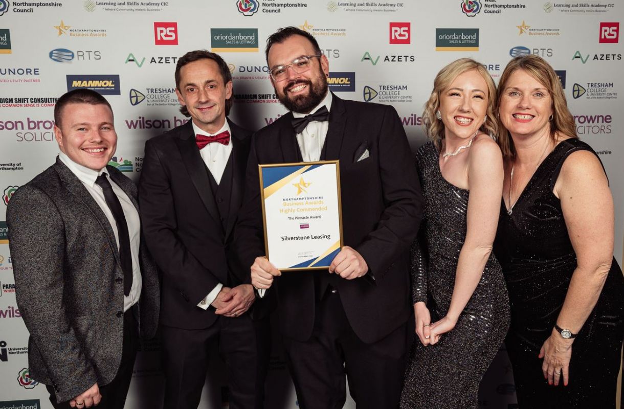 Highly Commended at the Northamptonshire Business Awards