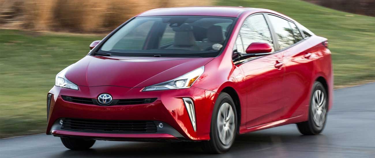 Red Toyota Prius