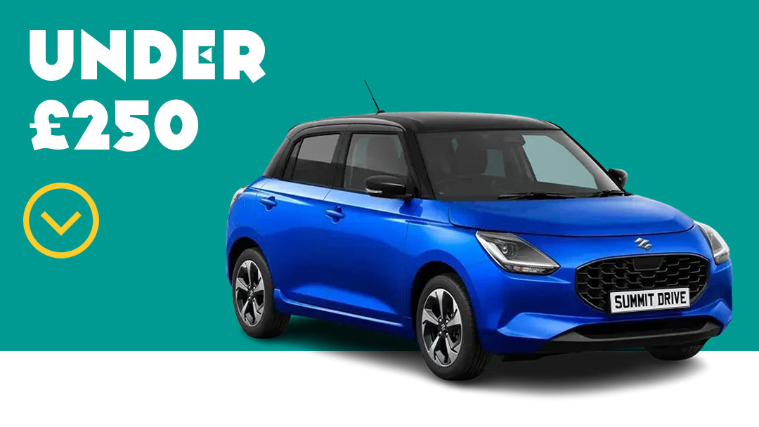Car Lease Deals Under £250