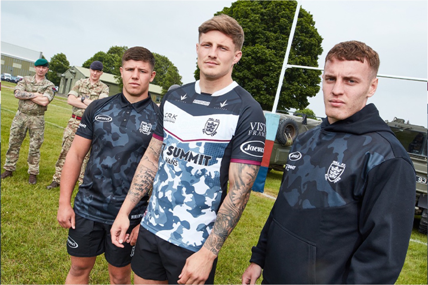 Pride of Place on Armed Forces Jersey