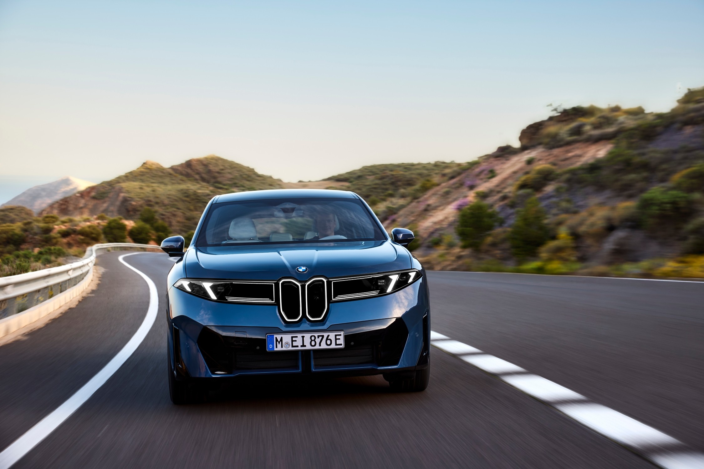 The New BMW IX3 Front