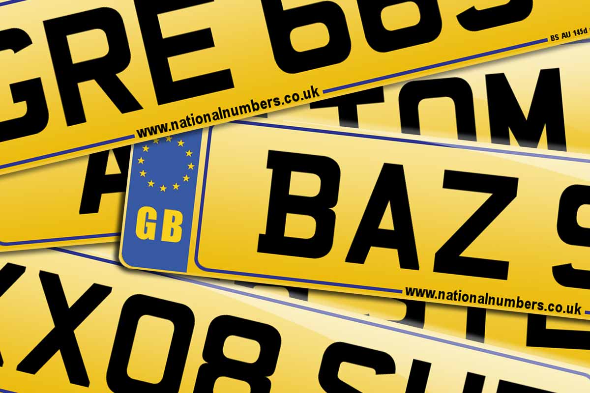 A Private Number Plate