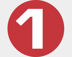 An image showing the number one