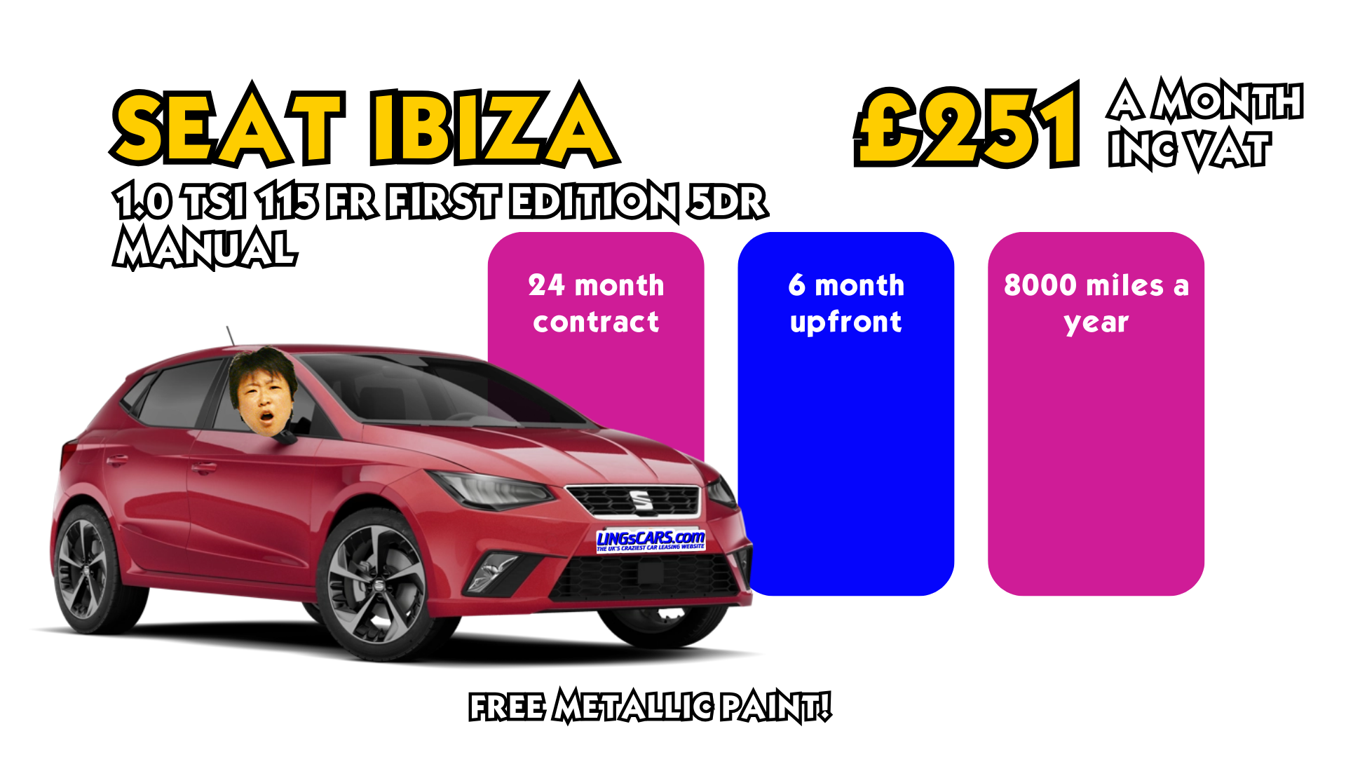 Seat Ibiza Headline Deal!