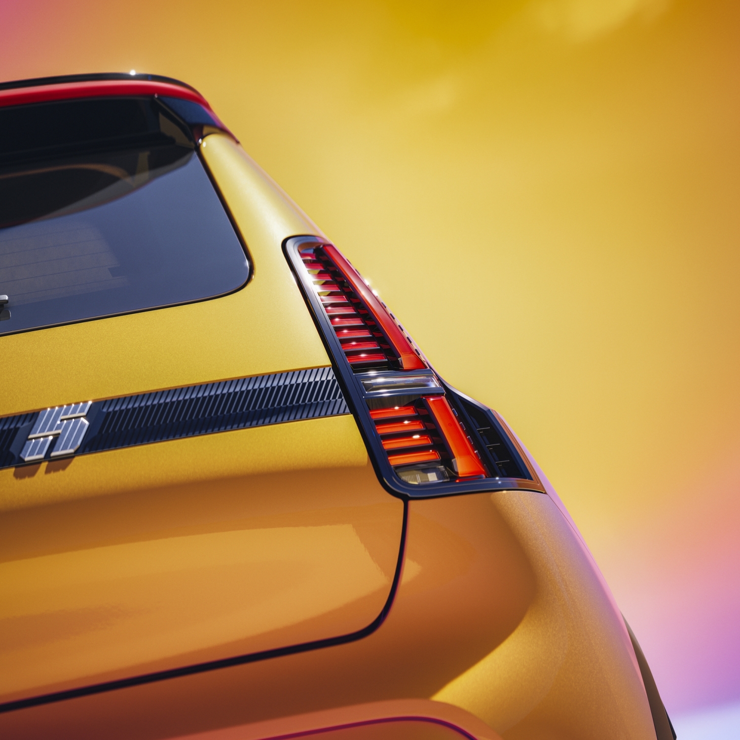 The New Renault 5 Tail Lights