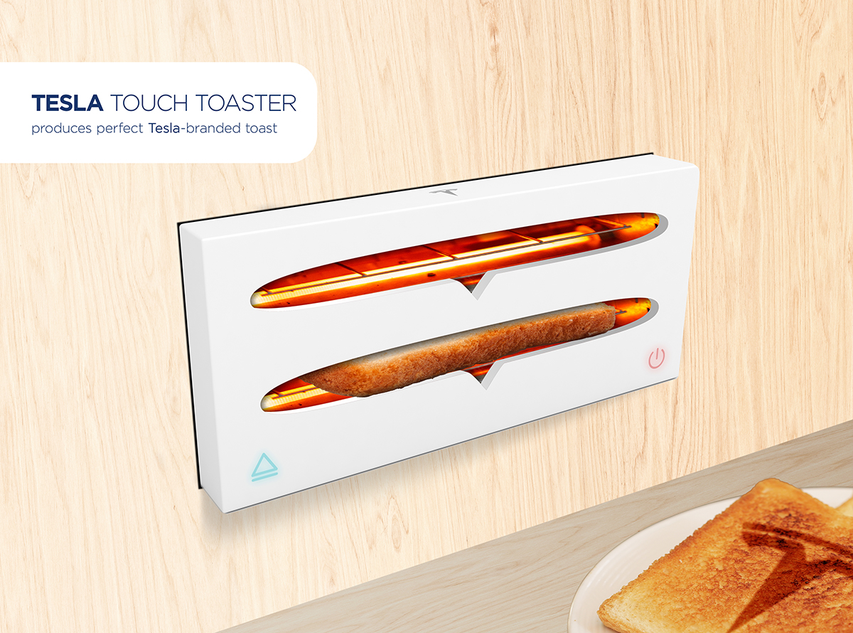 tesla toaster