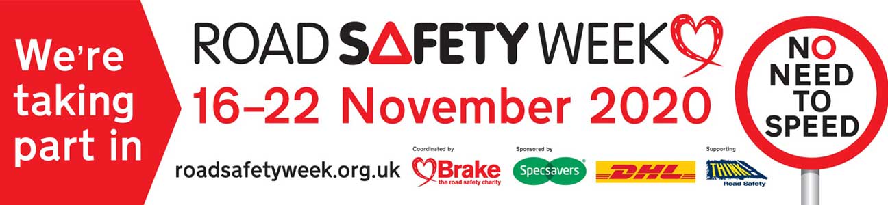Dates road safety week 16 - 22 Nov 2020