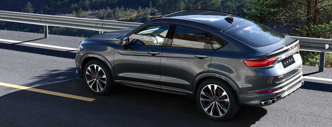 Geely's newest models the Xing Yue a crossover SUV for the domestic market