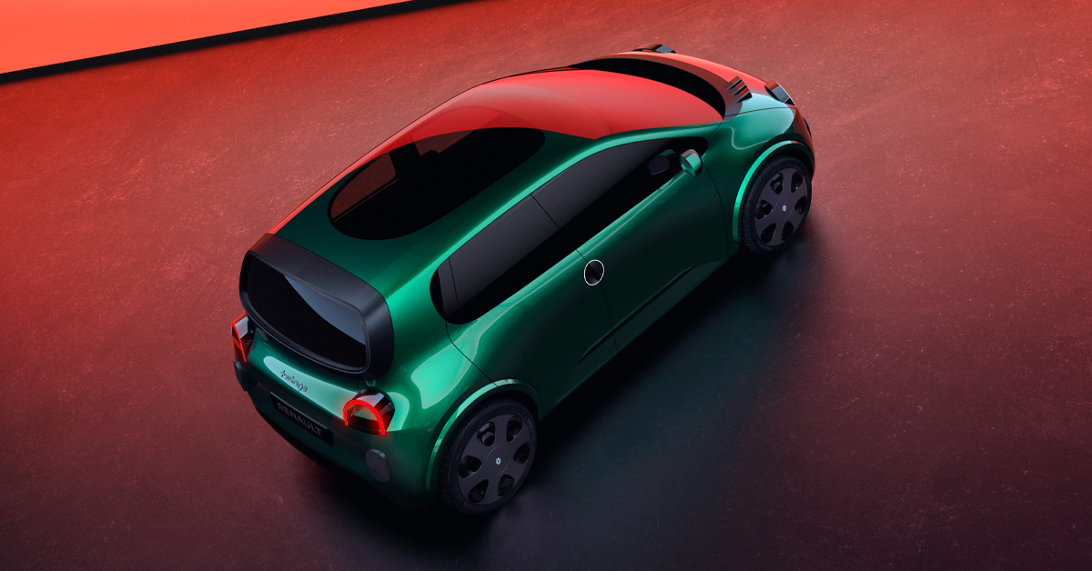 An image of the Renault Twingo E-Tech prototype