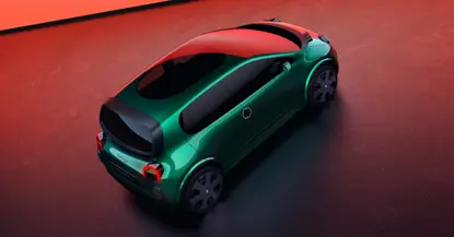 An image of the Renault Twingo E-Tech prototype