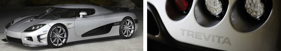 3: Koenigsegg CCXR Trevita - $4.8 million
