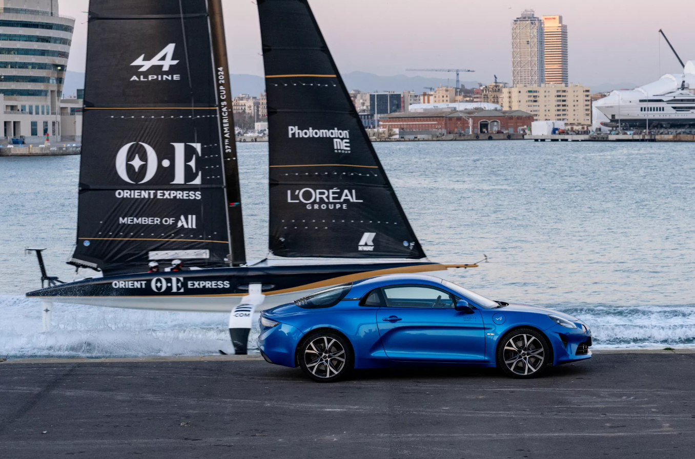 Alpine Partners with Orient Express Racing Team