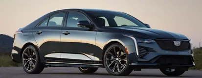 Black Cadillac ct4