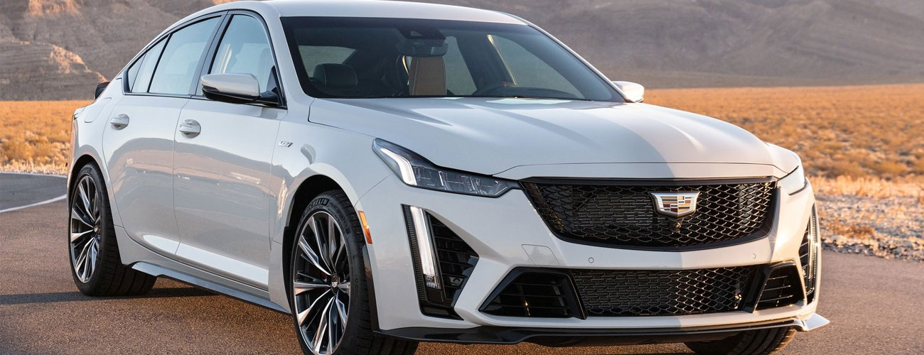 White Cadillac ct5 V Blackwing