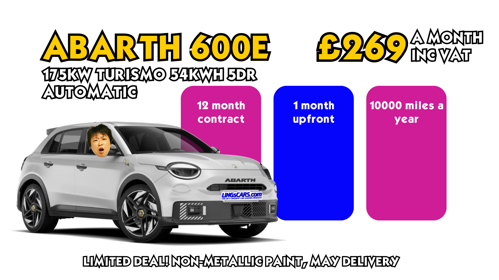 Abarth 600E Headline Deal!