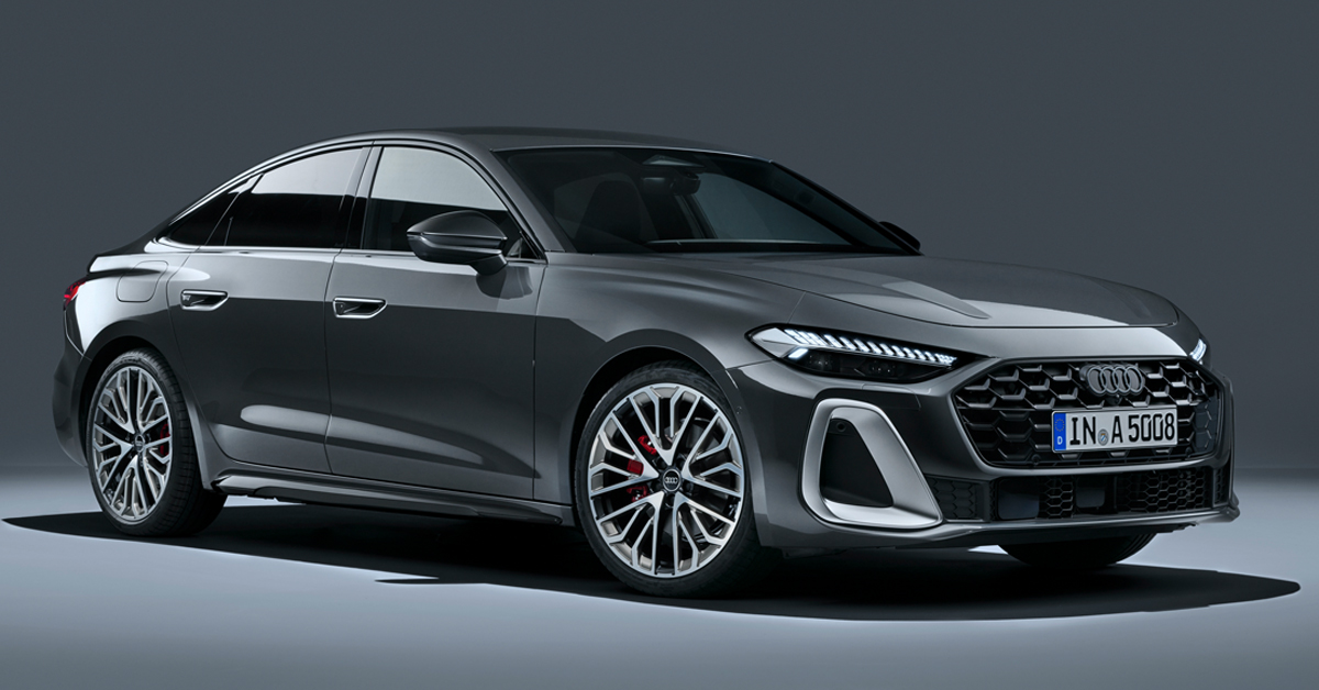 An image showing the new 2024 Audi A5 Saloon