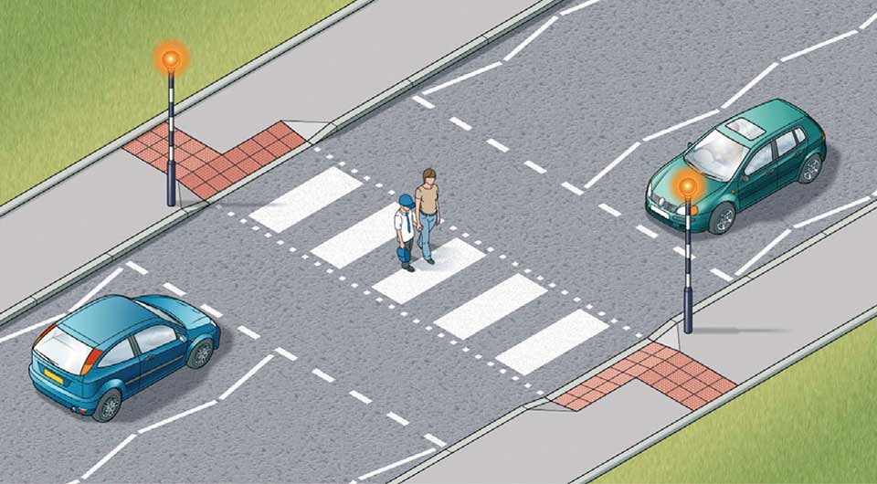Zebra Crossing Road Safety for Other Road Users