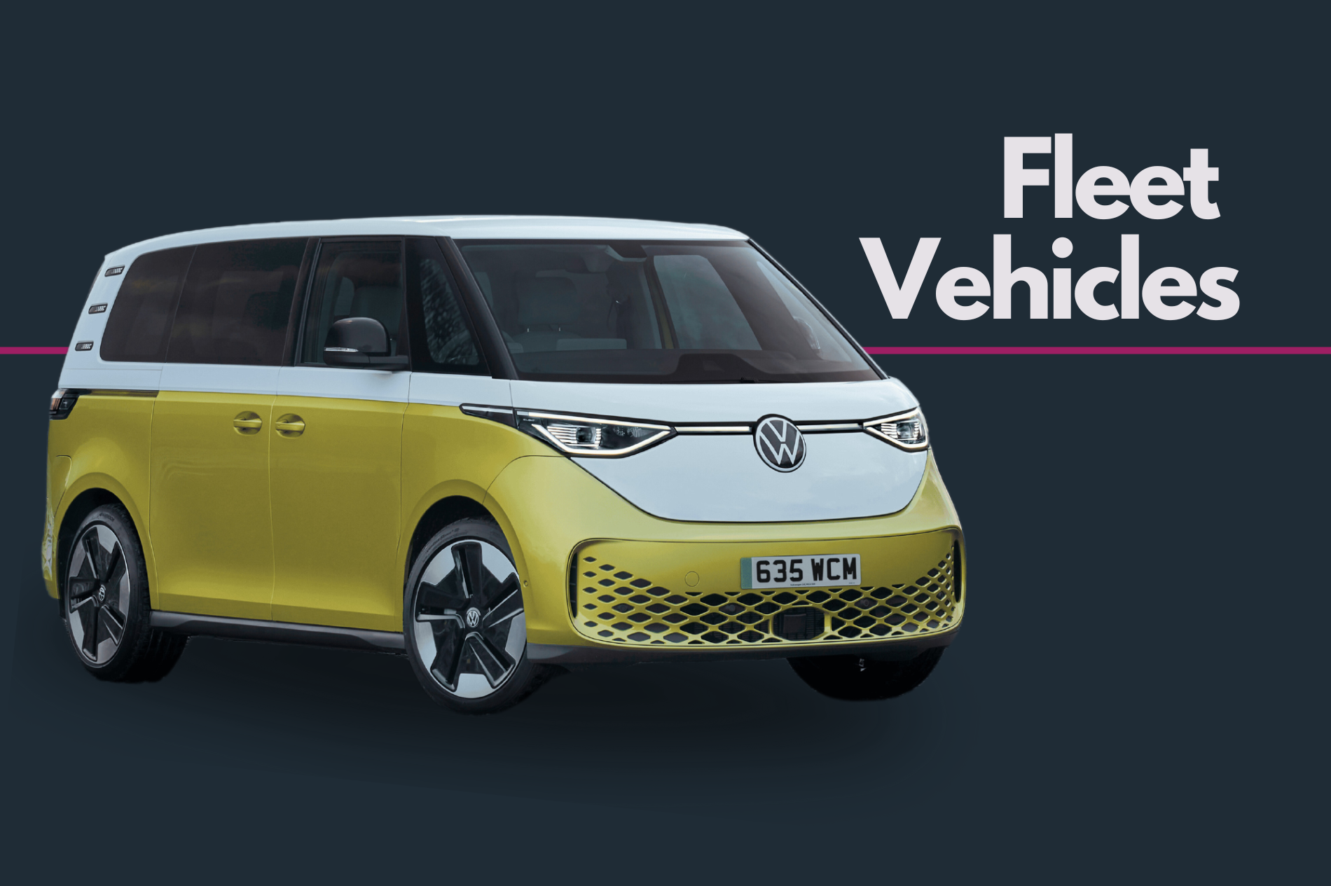 Yellow Volkswagen buzz