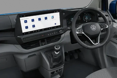 VW Transporter tech interior
