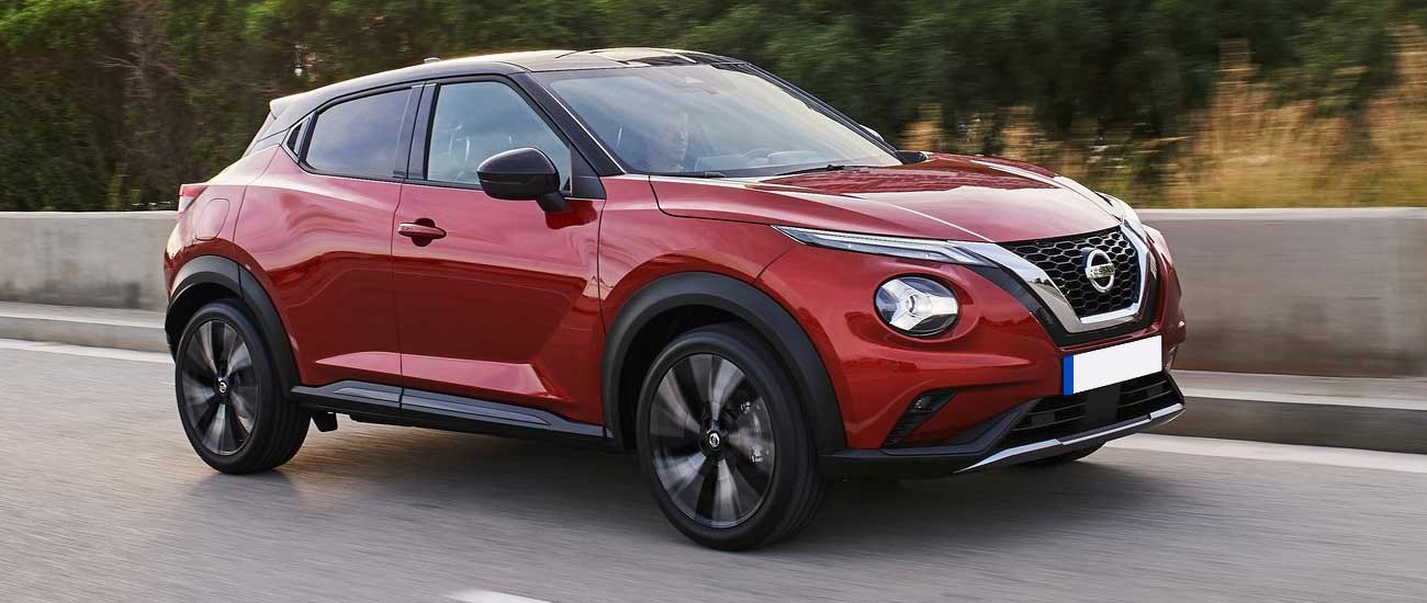 Red Nissan Juke