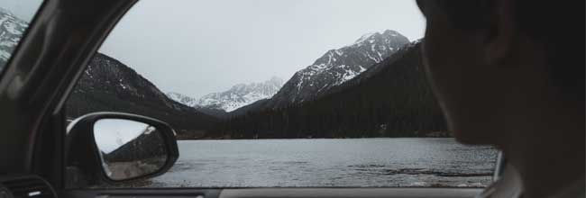 Checking Wing Mirror