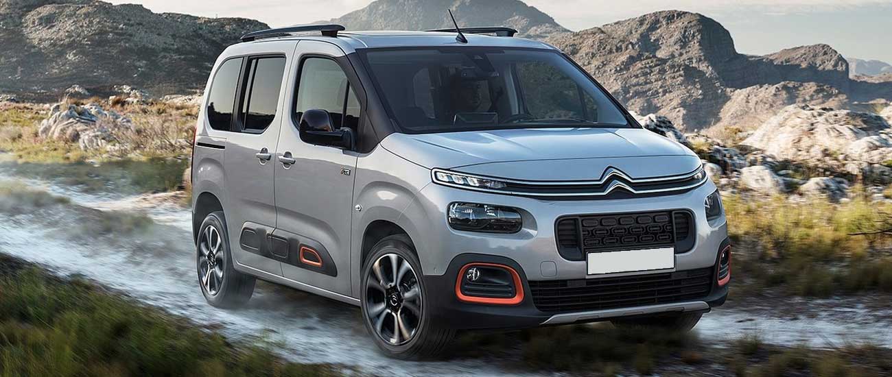Silver Citroen Barlingo