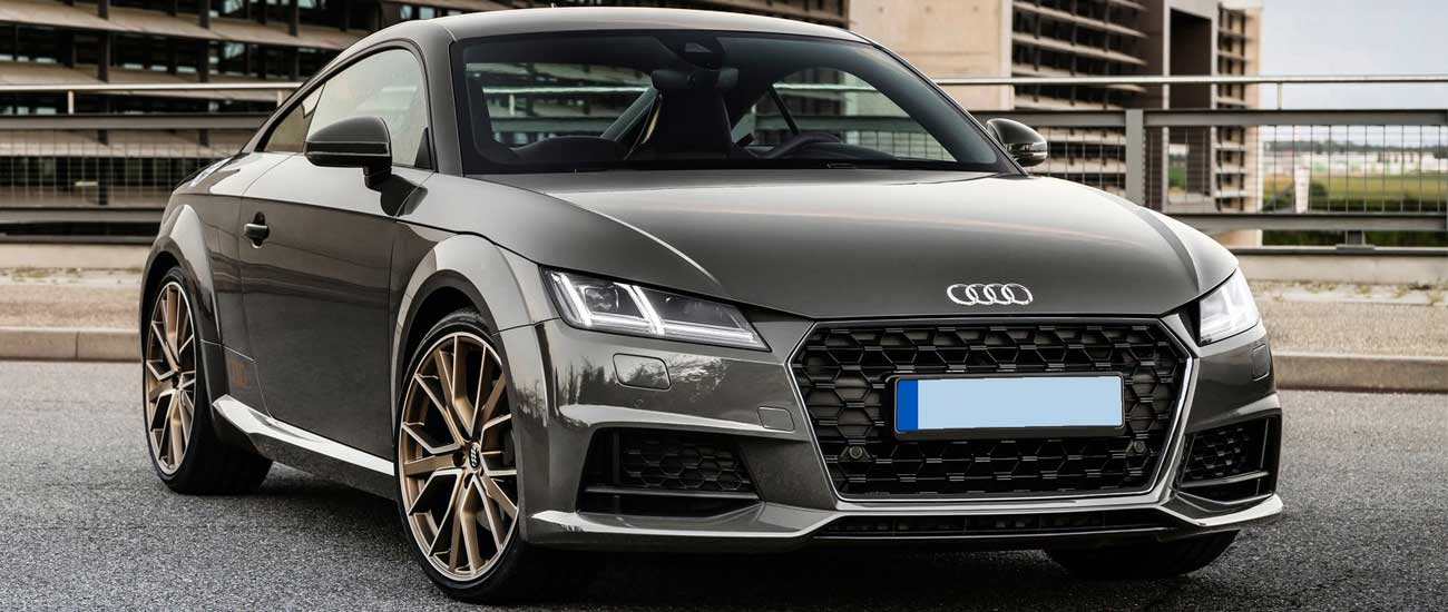 Grey Audi TT Coupe