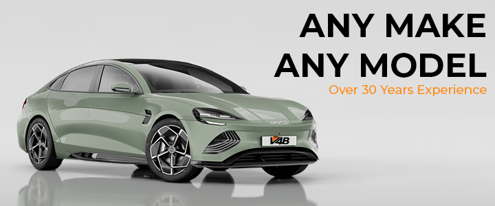 Green BYD Seal with grey background