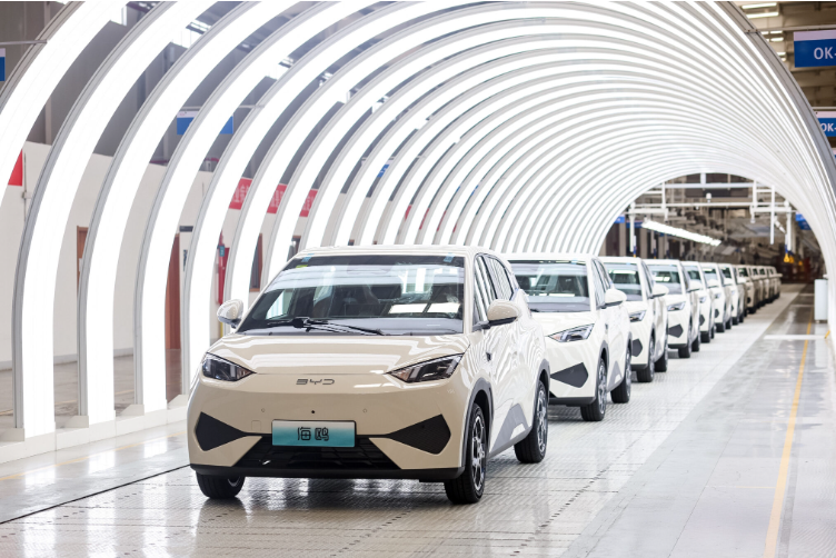 WOW! BYD Hits Major Milestone with One Millionth DOLPHIN SURF Produced! - 01.07.25