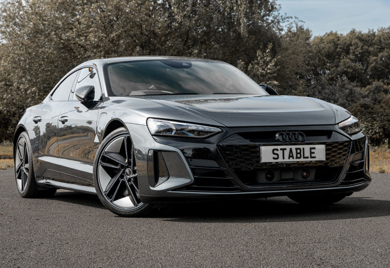 An image showing a Audi e-tron GT electric car