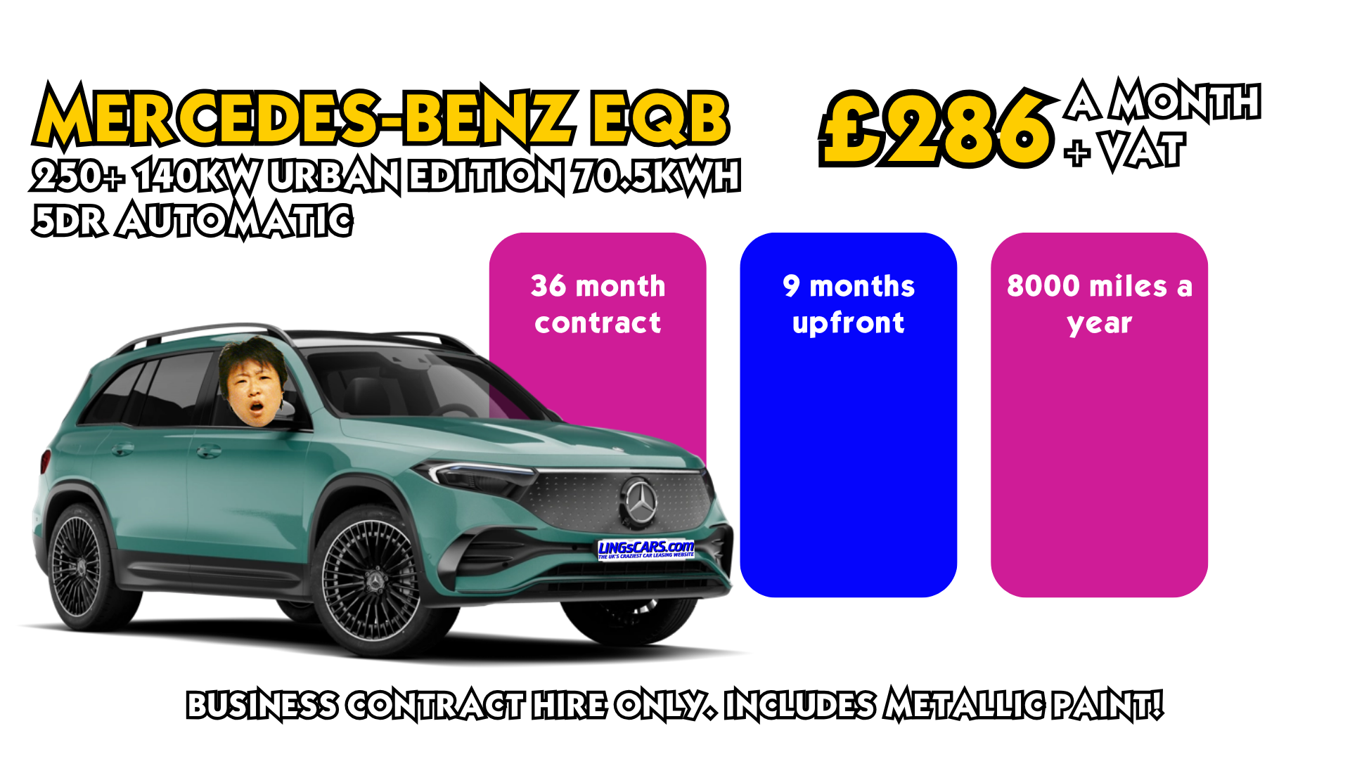 Mercedes-Benz EQB Headline Deal!