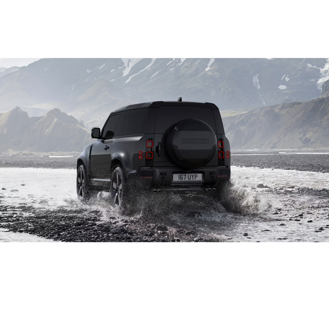 land rover defender flood