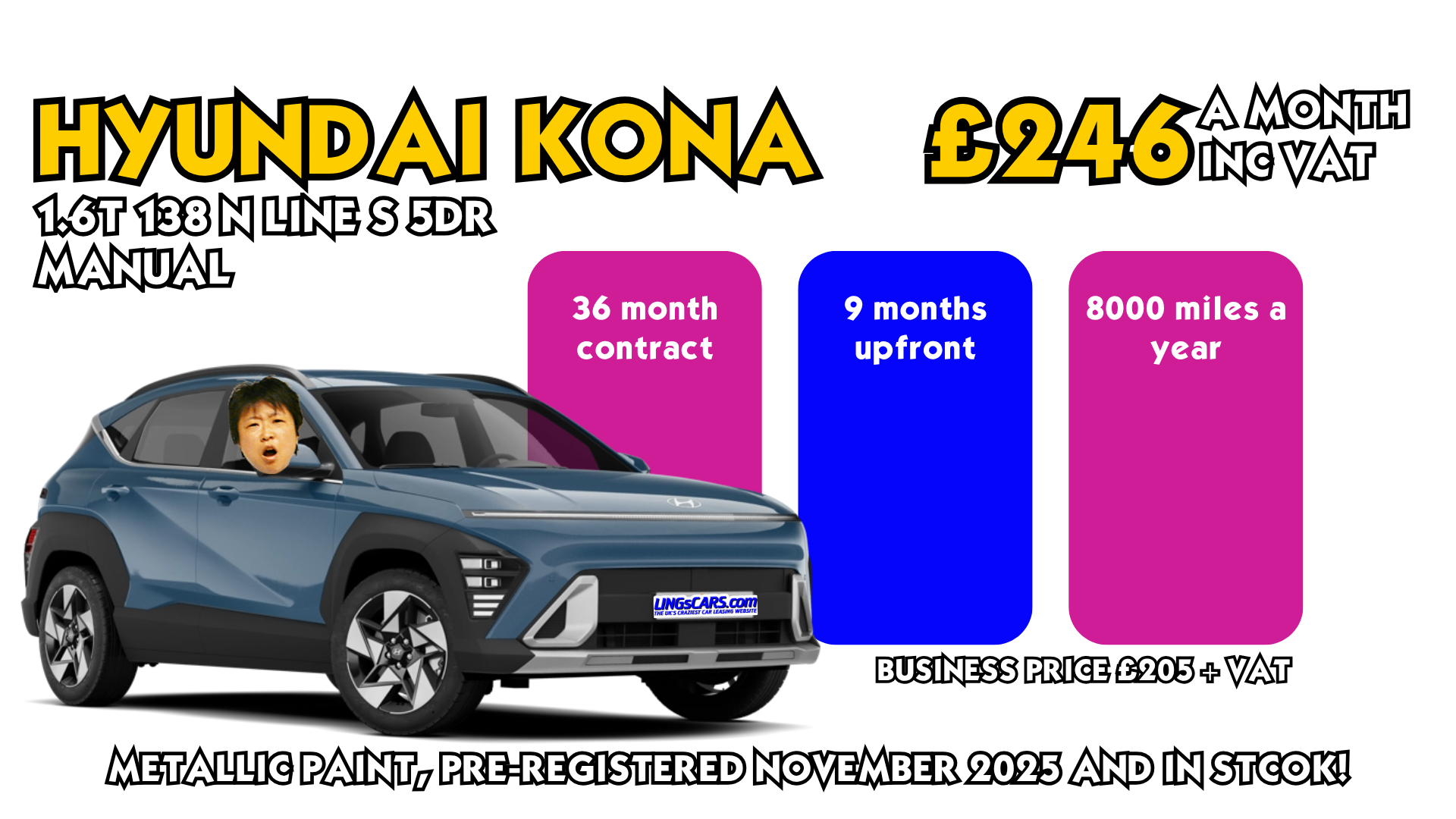 Hyundai Kona Headline Deal!