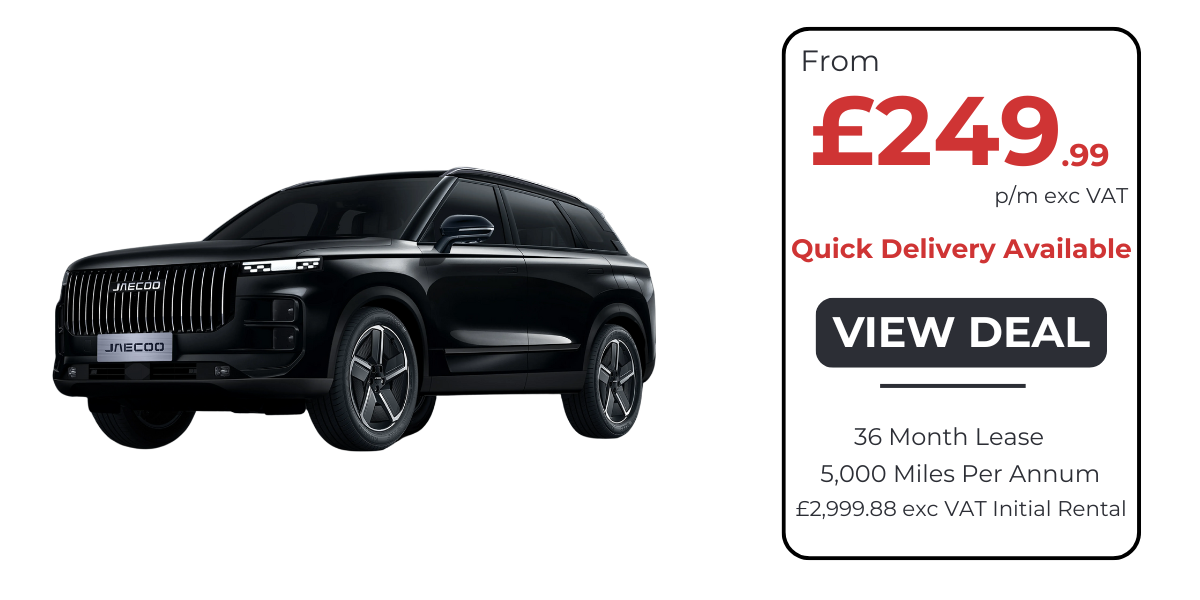 Jaecoo 7 - 249.99 exc VAT