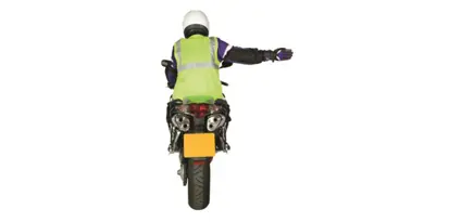 Bike turn right Road Safety for Other Road Users