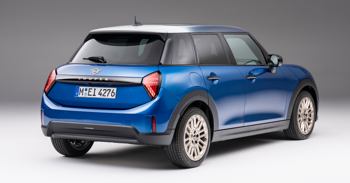 An image of the new 2024 MINI Cooper 5 door