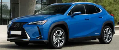 Blue Lexus UX