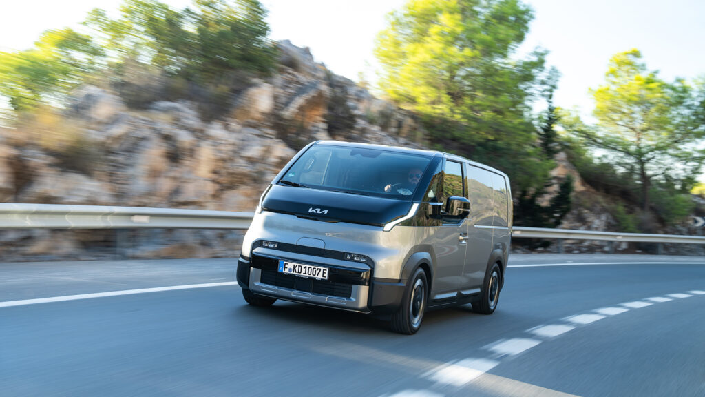Kia electric van covers record-breaking distance on a single charge