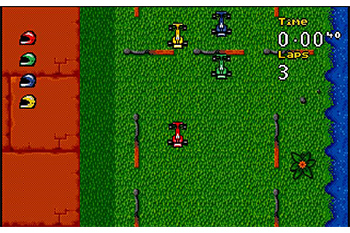 Micro Machines Turbo Tournament '96 Gameplay Screenshot