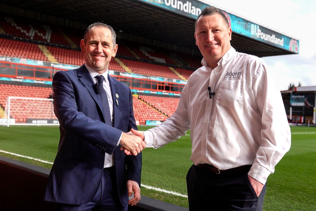 Driving Success On and Off the Pitch: Acorn Business Centre Partners with Walsall FC