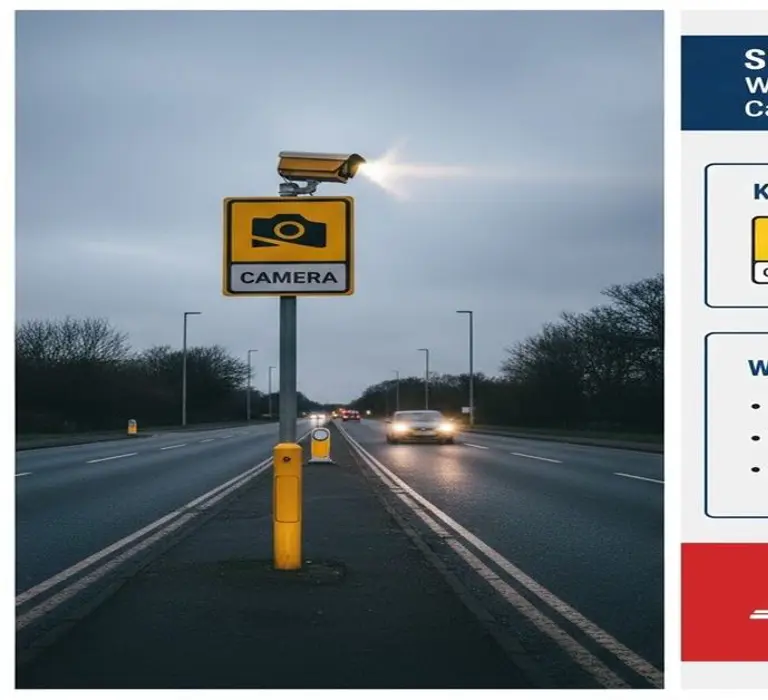 Speed Camera Welcome Sign Speed Camera Signs UK Explained: Meaning, Types and Real Cameras