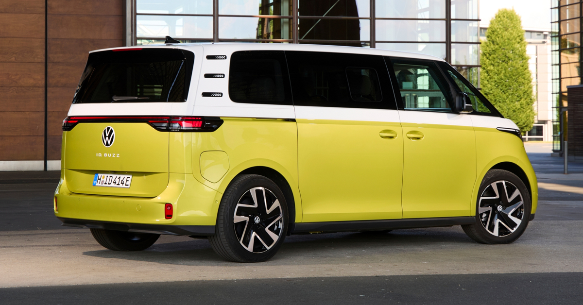 An image of the new 2024 Volkswagen ID.Buzz Microbus 7-seater model