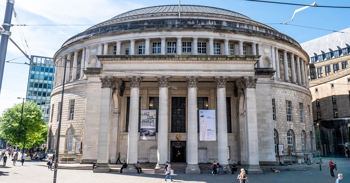 An image showing Manchester Central Library