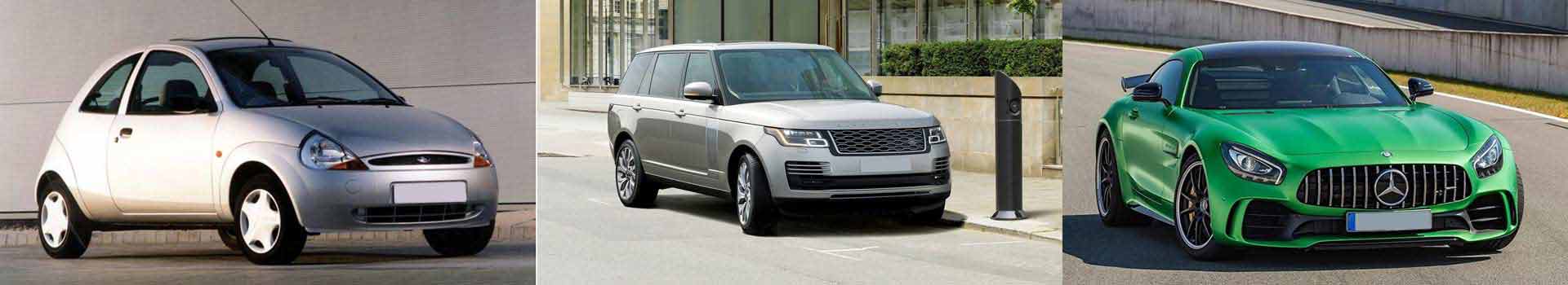 From Ford KA to Range Rover