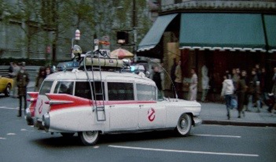 1. Ectomobile- Ghostbusters- Cadillac (Miller-Meteor)