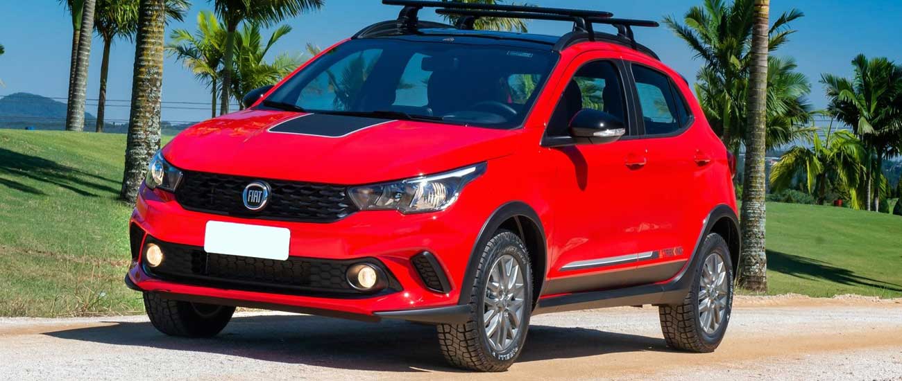 Red Fiat Argo